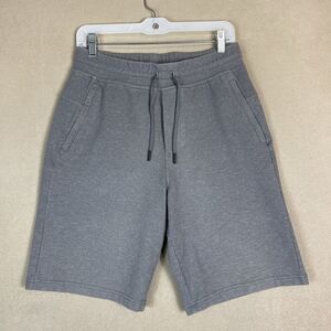 Lululemon Shorts Mens Small Gray Athletic Sweat Logo‎ Gym Adult